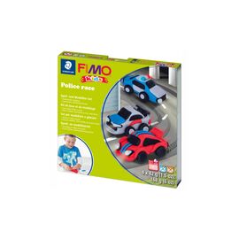 Набор для творчества Fimo Kids Полицейские авто 4 цвета х 42 г (4007817066546)