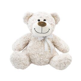 Мягкая игрушка Grand Медведь белый, с бантом 35 см (3303GMТ)