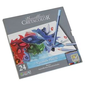 Карандаши цветные Cretacolor Marino акварельні 24 кольори (9002592240247)