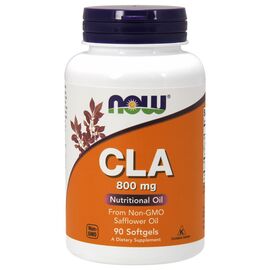 Жирные кислоты Now Foods Конъюгированная Линолевая Кислота (CLA) 800 мг, 90 желатин (NF1727)