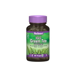 Трави Bluebonnet Nutrition EGCG Екстаркт Листя Зеленого Чаю, 60 гелевих капсул (BLB1378)