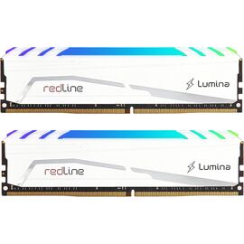 Модуль памяти для компьютера DDR5 64GB (2x32GB) 6000 MHz Redline RGB White Mushkin (MLB5C600DDDP32GX2)