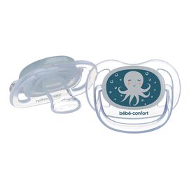 Пустышка Bebe Confort PHYSIO AIR, 2 шт, 6-18 мес (Blue Octopus) (3104201950)