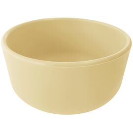 Тарелка детская MinikOiOi Bowl глубокая силиконовая тарелка Mellow Yellow (101080106)