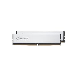 Модуль памяти для компьютера DDR5 32GB (2x16GB) 7200 MHz White Sark eXceleram (EBW50320723442CD)