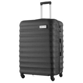 Чемодан Semi Line Ребриста 28" L Чорна (T5576-6)