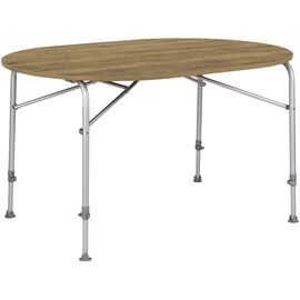 Туристический стол Bo-Camp Feather Овальний 130 x 90 cm Коричневий (1404466)