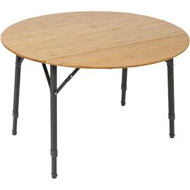 Туристический стол Bo-Camp Poundbury Круглий 90 x 90 cm Коричневий (1404656)