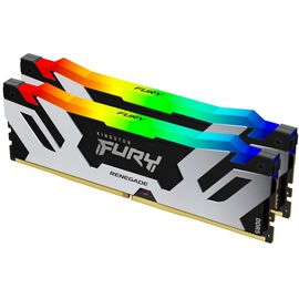 Модуль памяти для компьютера DDR5 48GB (2x24GB) 6400 MHz Renegade RGB XMP Kingston Fury (ex.HyperX) (KF564C32RSAK2-48)
