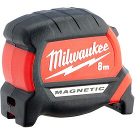 Рулетка Milwaukee магнитная PREMIUM, 8м, 27мм (4932464600)