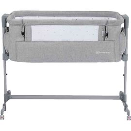 Ліжечко Kinderkraft приставная кроватка-люлька Neste Up Grey Light Melange (5902533915279)