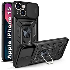 Чехол для мобильного телефона BeCover Military Apple iPhone 15 Black (709952)