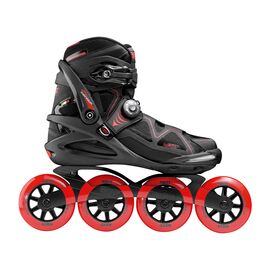 Роликовые коньки Roces Gymnasium 2.0 Чорний/Червоний 41 (400836/41 (BLACK-RED))