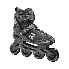 Роликовые коньки Roces PIC Чорний/Сірий 42 (400795/42 (BLK-SILVER))