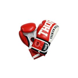 Боксерські рукавички Thor Shark Шкіра 16oz Червоні (8019/02(Leather) RED 16 oz.)