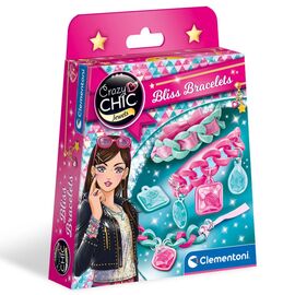 Набор для творчества Clementoni Bliss Bracelets, серия Crazy Chic (18535)