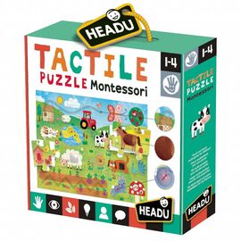 Пазл Headu тактильный Монтессори "Ферма" (MU23592)