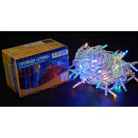 Гірлянда Delux String 100LED IP44 EN 10 м Мульти/білий (90016602)