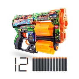 Іграшкова зброя Zuru X-Shot Швидкострільний бластер Skins Dread К.О. (12 патронів) (36517B)