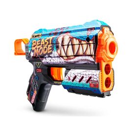 Игрушечное оружие Zuru X-Shot Быстрострельный бластер Skins Flux Beast Out (8 патронов) (36516L)