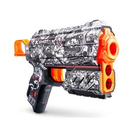 Іграшкова зброя Zuru X-Shot Швидкострільний бластер Skins Flux Illustrate (8 патронів) (36516D)
