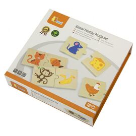 Пазл Viga Toys Що їдять тварини (51607)