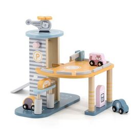 Ігровий набір Viga Toys PolarB Паркінг двоповерховий (44029)