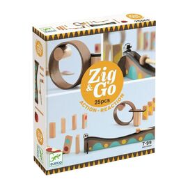 Настольная игра Djeco игра-конструктор Zig&Go 25 деталей (DJ05642)