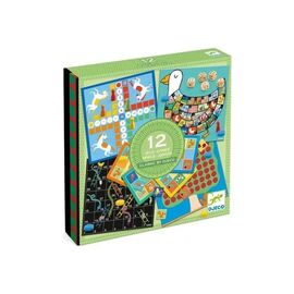 Настольная игра Djeco Набор классических игр 12 в 1 (DJ05218)