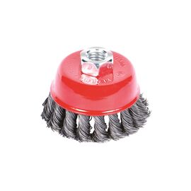 Щетка для электроинструмента Sigma проволочная чашеобразная 125мм М14x2мм стальная витая 9026121 (9026121)