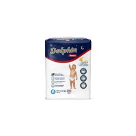 Подгузники Dolphin Dolphin 6 Exta large 15+ кг 20 шт (8680131207251)