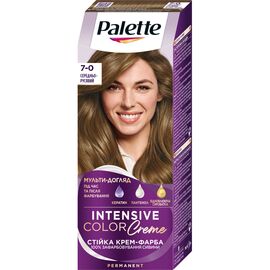 Фарба для волосся Palette 7-0 Середньо-русявий 110 мл (3838905551603)