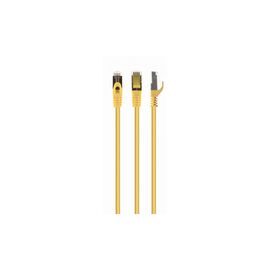 Патч-корд 10м S/FTP Cat 6A CU LSZH yellow Cablexpert (PP6A-LSZHCU-Y-10M)