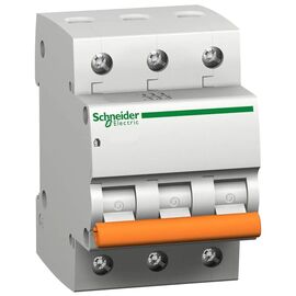 Автоматический выключатель Schneider Electric ВА63 3Р 6A C (11221)
