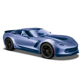 Машина Maisto 2017 Corvette Grand Sport синий металлик (1:24) (31516 met. blue)