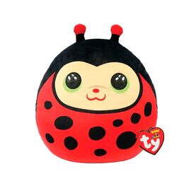 Мягкая игрушка Ty Squish-a-Boos Божья коровка Izzy 20 см (39229)