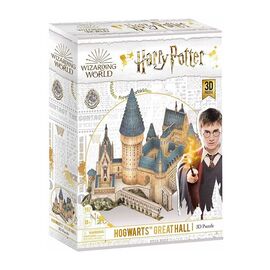 Пазл Cubic Fun Тривимірна головоломка-конструктор Гоґвортс Великий зал Harry Potter (DS1011h)
