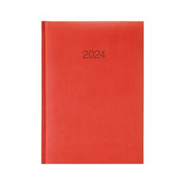 Еженедельник Brunnen датированный 2024 Torino Trend карманный A6 10х14 см 184 страницы Коралл (73-736 38 244)