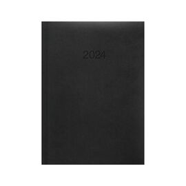 Еженедельник Brunnen датированный 2024 Torino Trend карманный A6 10х14 см 184 страницы Черный (73-736 38 904)