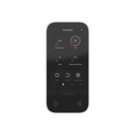 Клавіатура до охоронної системи Ajax KeyPad TouchScreen /white