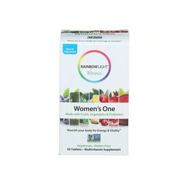 Вітамінно-мінеральний комплекс Rainbow Light Полівітаміни для жінок, Women's One Vibrance, 30 таблеток (RLT21704)
