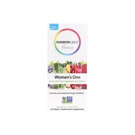 Вітамінно-мінеральний комплекс Rainbow Light Полівітаміни для жінок, Women's One Vibrance, 60 таблеток (RLT-21703)