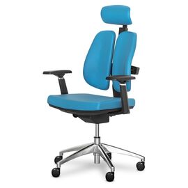 Офісне крісло Mealux Tempo Duo Blue (Y-551 KBL Duo)