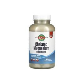 Минералы KAL Магний хелатный бисглицинат, Chelated Magnesium Bisglycinate, 180 табл (CAL-58646)