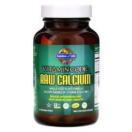 Витаминно-минеральный комплекс Garden of Life Сырой Кальций Магний + Витамин D3, RAW Calcium, 60 вегетар (GOL-11391)