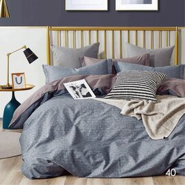 Постельное белье Isleep двуспальный Сатин Twill 40 (40_dv_Isleep)