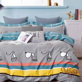 Постельное белье Viluta Сатин Твил 531 214х150 подростковый (531 pd)