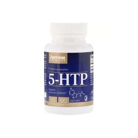 Аминокислота Jarrow Formulas 5-HTP (Гидрокситриптофан), 50 мг, 90 Вегетарианских капсул (JRW-15044)
