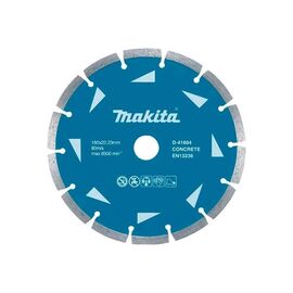Круг отрезной Makita алмазный по бетону сегментный 180х22.23 мм (D-41604)