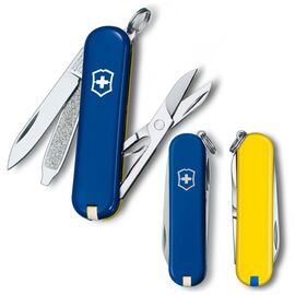 Нож Victorinox Classic SD Ukraine Синьо-жовтий (0.6223.2.8)